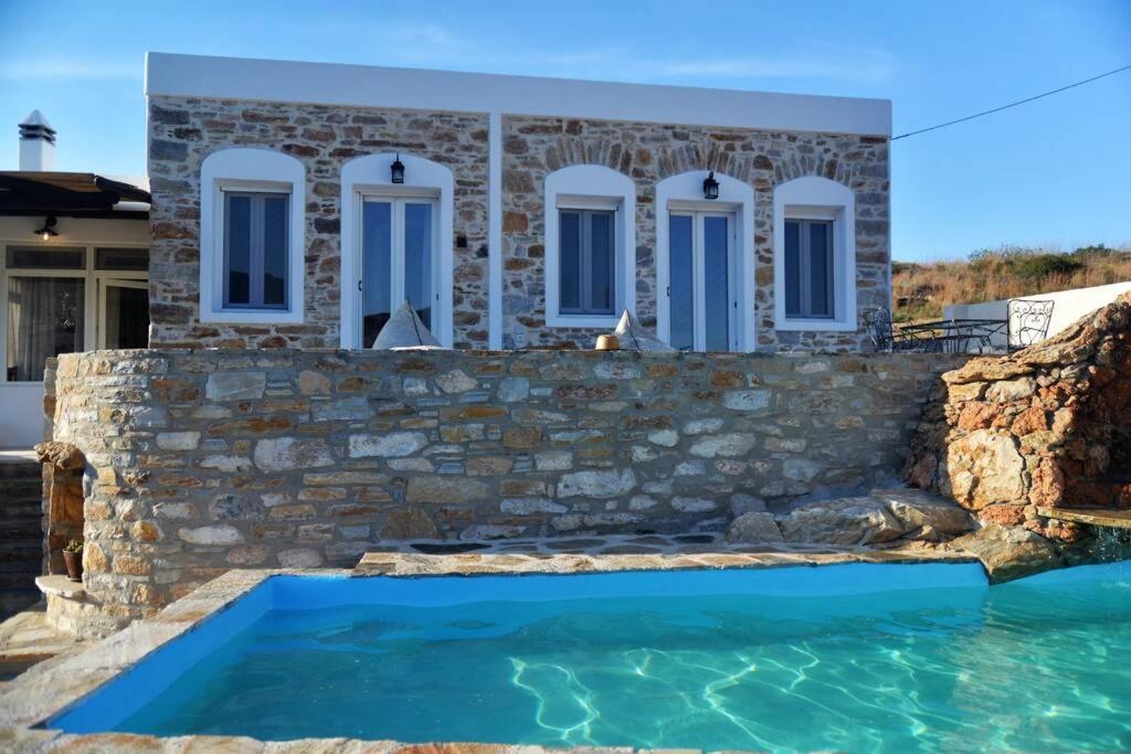 George Farmhouse Chrousa Exterior foto