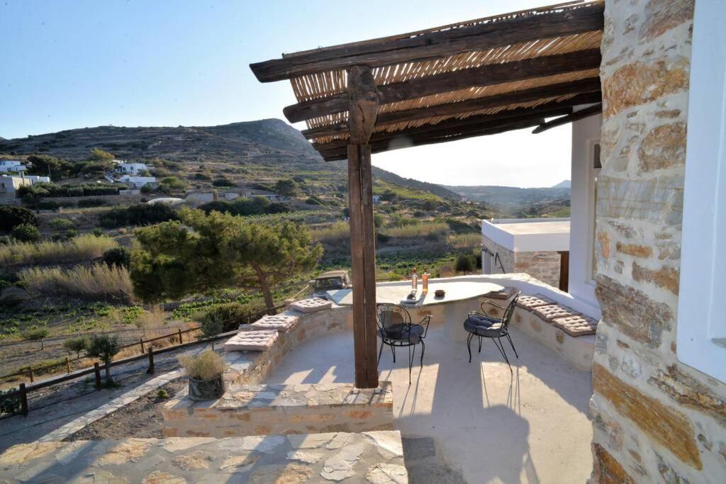 George Farmhouse Chrousa Exterior foto
