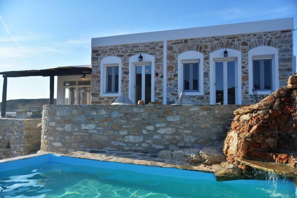 George Farmhouse Chrousa Exterior foto