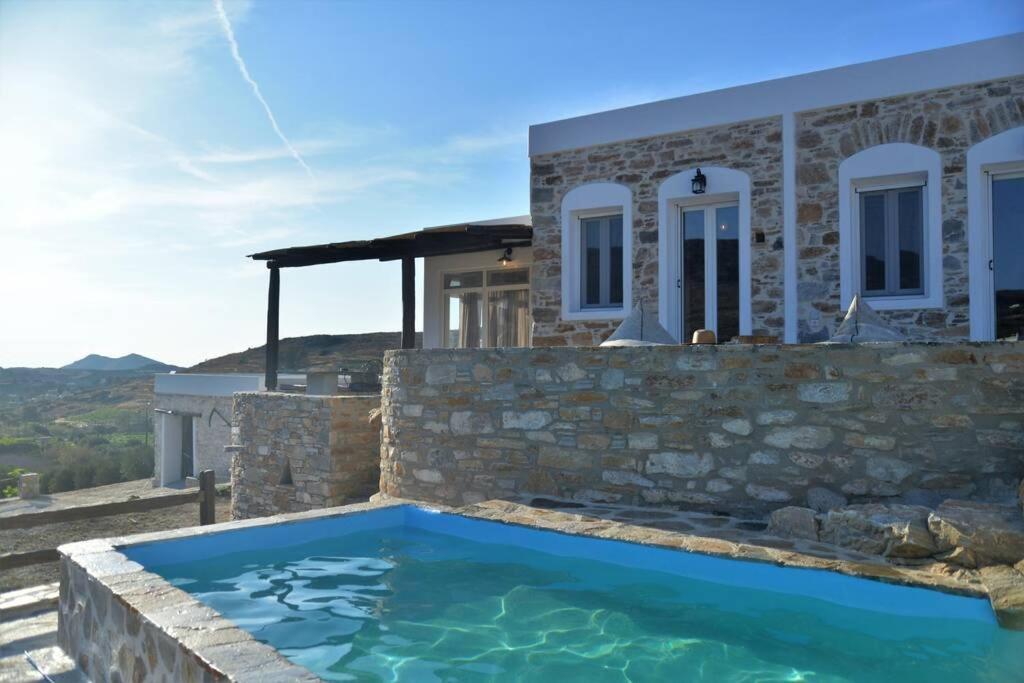 George Farmhouse Chrousa Exterior foto