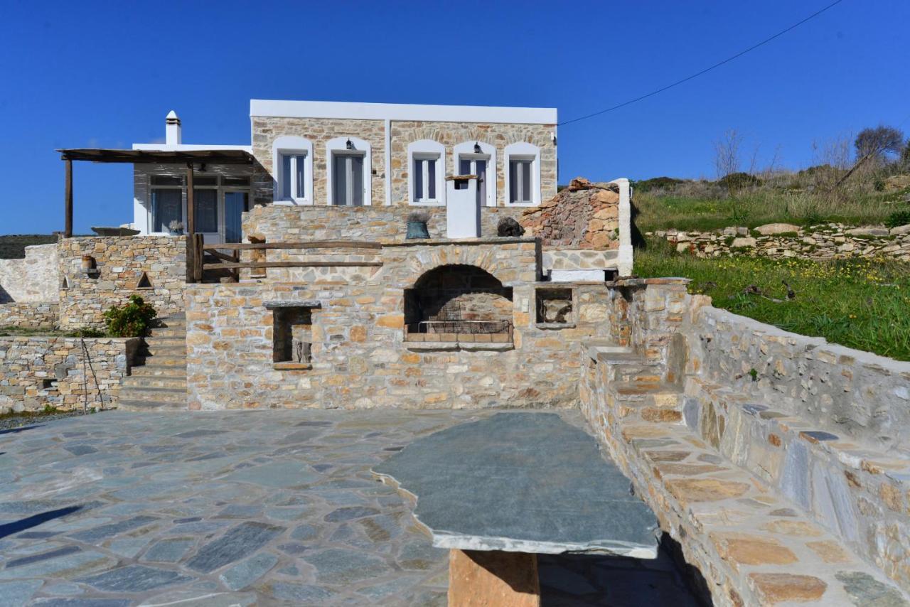 George Farmhouse Chrousa Exterior foto